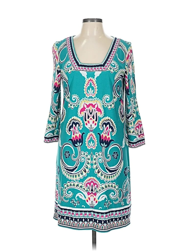 Pre-owned Laundry By Shelli Segal Casual Dress In Blue