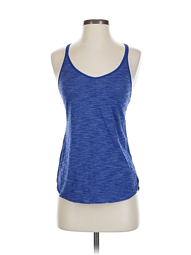 Pre-owned Lululemon Athletica Active Tank Top In Blue
