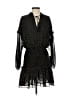 Aqua 100% Polyester Polka Dots Black Cocktail Dress Size S - photo 1