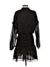 Aqua 100% Polyester Polka Dots Black Cocktail Dress Size S - photo 2