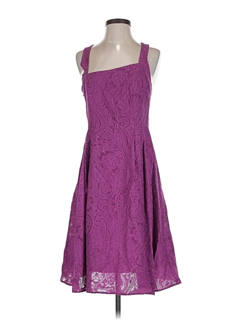 Pre-owned Nanette Lepore Cocktail Dress In Purple