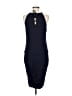 Cache Solid Blue Cocktail Dress Size 6 - photo 2