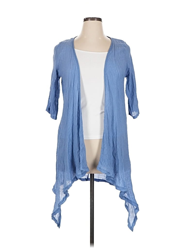 Pre-owned Simply Couture Kimono In Blue