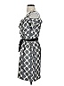 Leifsdottir Polka Dots Gray Casual Dress Size 4 - photo 5
