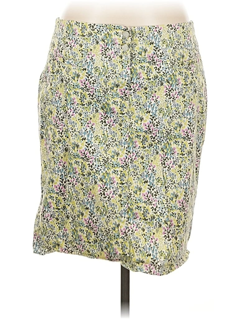 Pre-owned Jjill Casual Skirt In Green