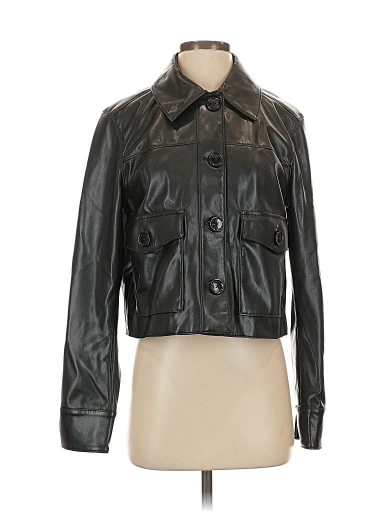 Pre-owned Banana Republic Factory Store Jacket In Black