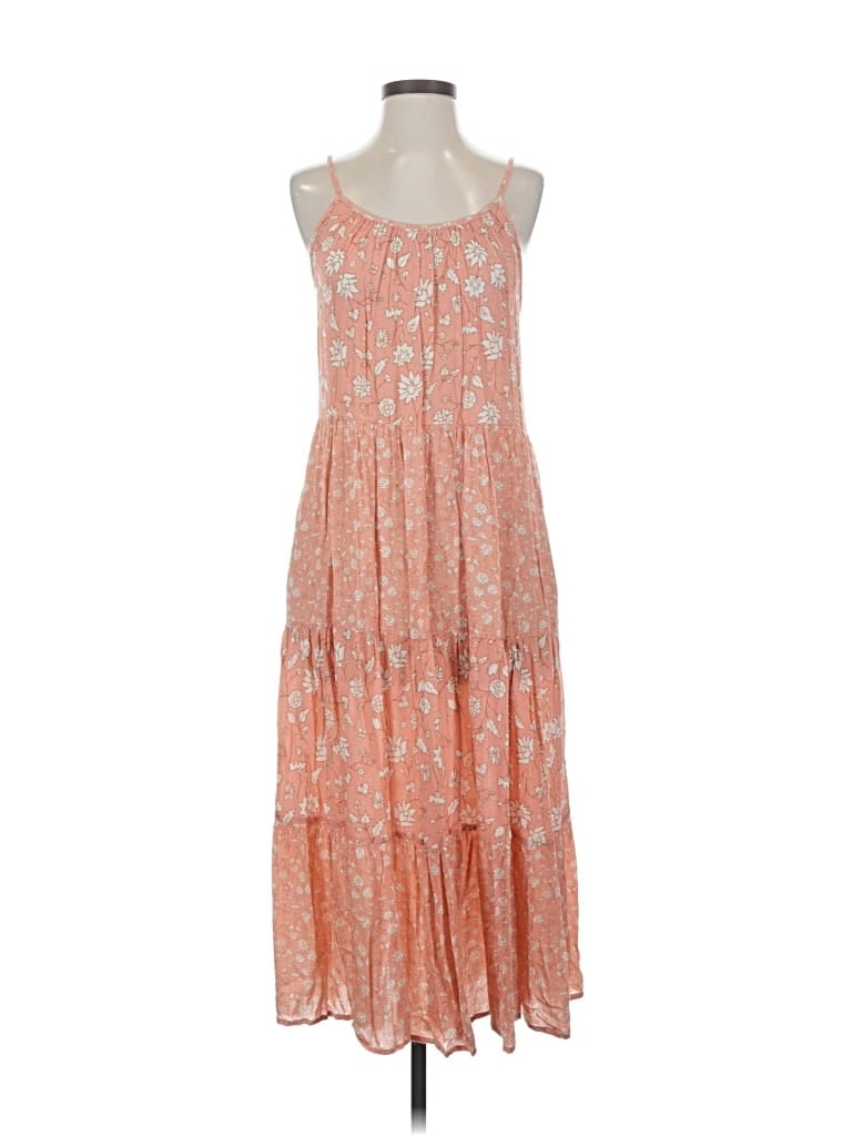 Pre-owned Universal Thread Casual Dress In Orange