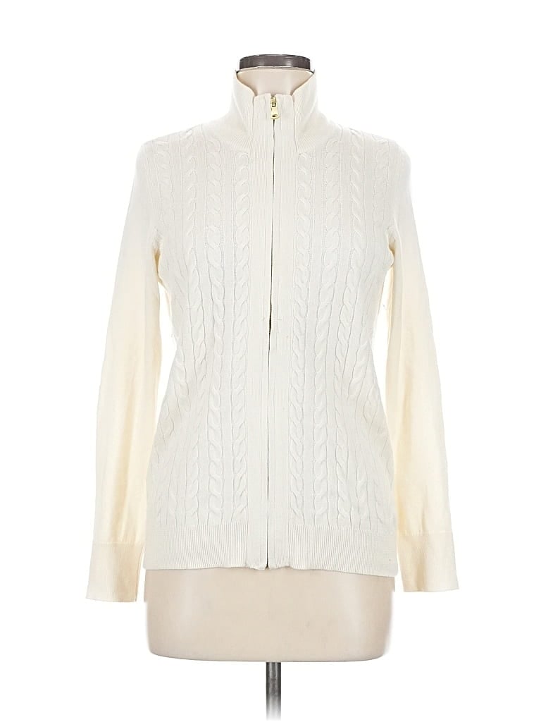 Pre-owned Talbots Jacket In White