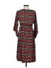 Max Studio Print Red Casual Dress Size S - photo 2