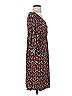 Max Studio Print Red Casual Dress Size S - photo 4