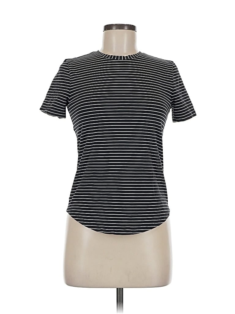 Pre-owned Lululemon Athletica Short Sleeve T-shirt In Black