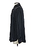 LACAUSA 100% Rayon Black Long Sleeve Button-Down Shirt Size XS - photo 5