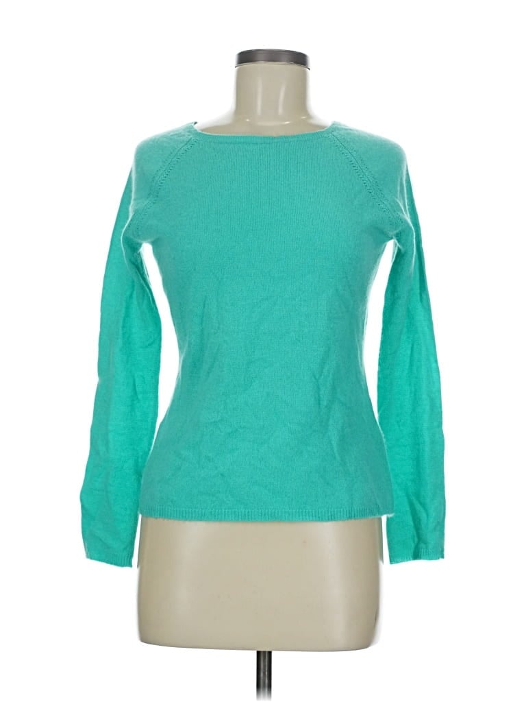 Pre-owned In Cashmere Cashmere Pullover Sweater In Blue