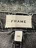 FRAME Chevron-herringbone Gray Jeans Size 30 waist - photo 6