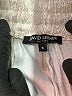 David Lerner 100% Polyester Metallic Ivory Shorts Size S - photo 3