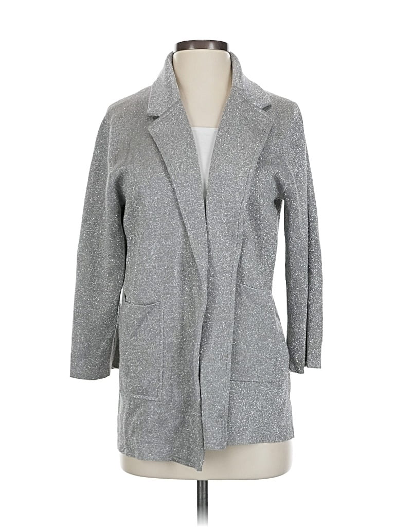 Pre-owned J.crew 365 Coat In Gray