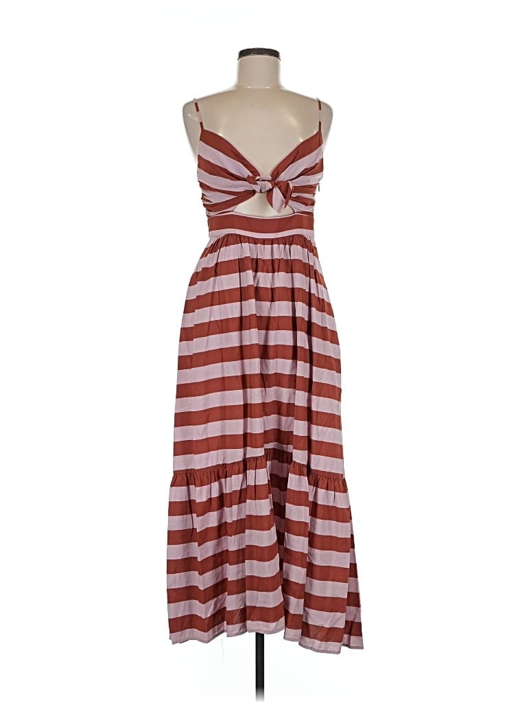 Pre-owned A.l.c Casual Dress In Burgundy