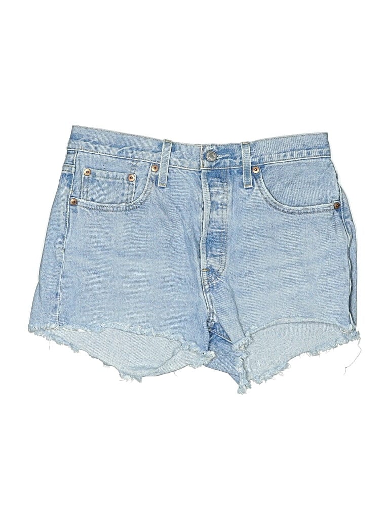 Pre-owned Levi's Denim Shorts In Blue