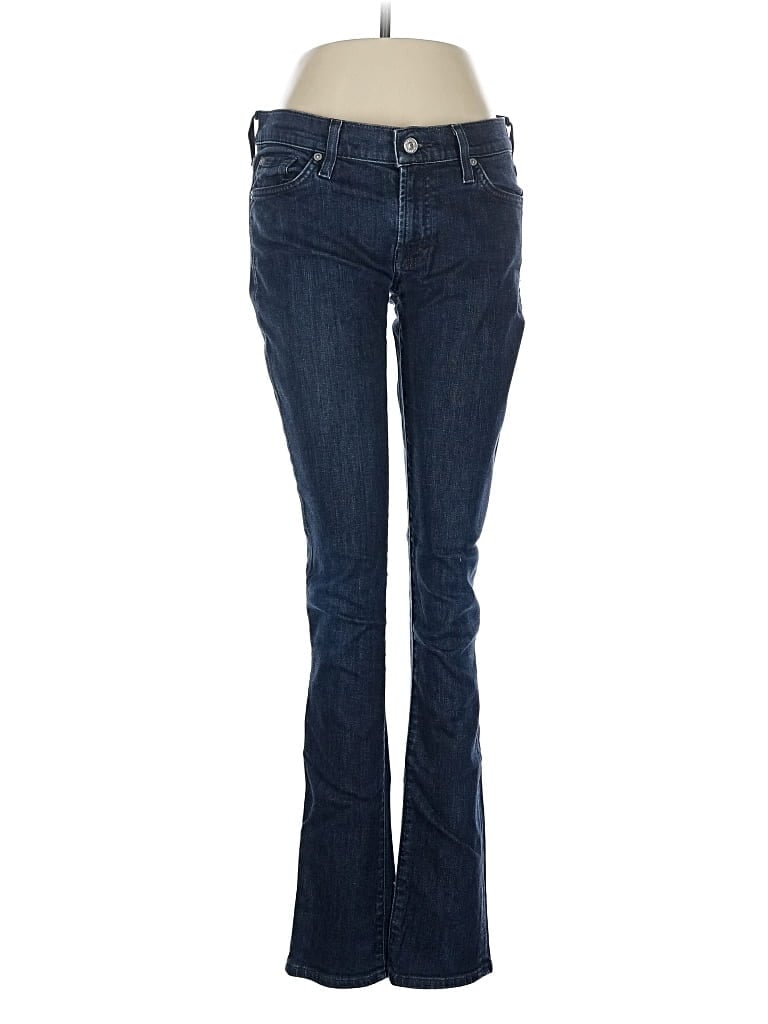 Pre-owned 7 For All Mankind Jeans In Blue