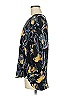 Halogen 100% Polyester Black 3/4 Sleeve Blouse Size M - photo 5