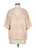 Saunders Collective Pink Short Sleeve Blouse Size 6 - photo 1