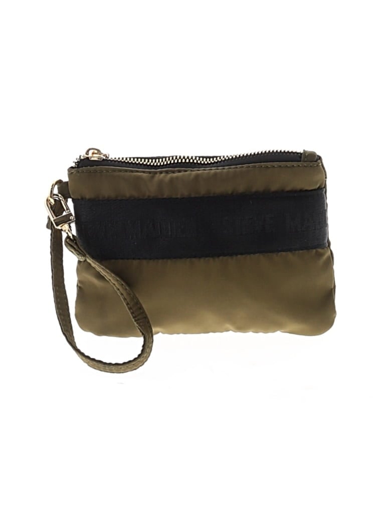 Pre-owned Steve Madden Wristlet In Green