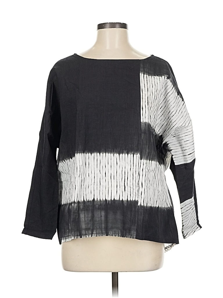 Pre-owned Babette 3/4 Sleeve T-shirt In Gray