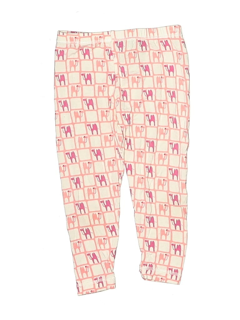 Pre-owned Kickee Pants Kids' Casual Pants In Pink