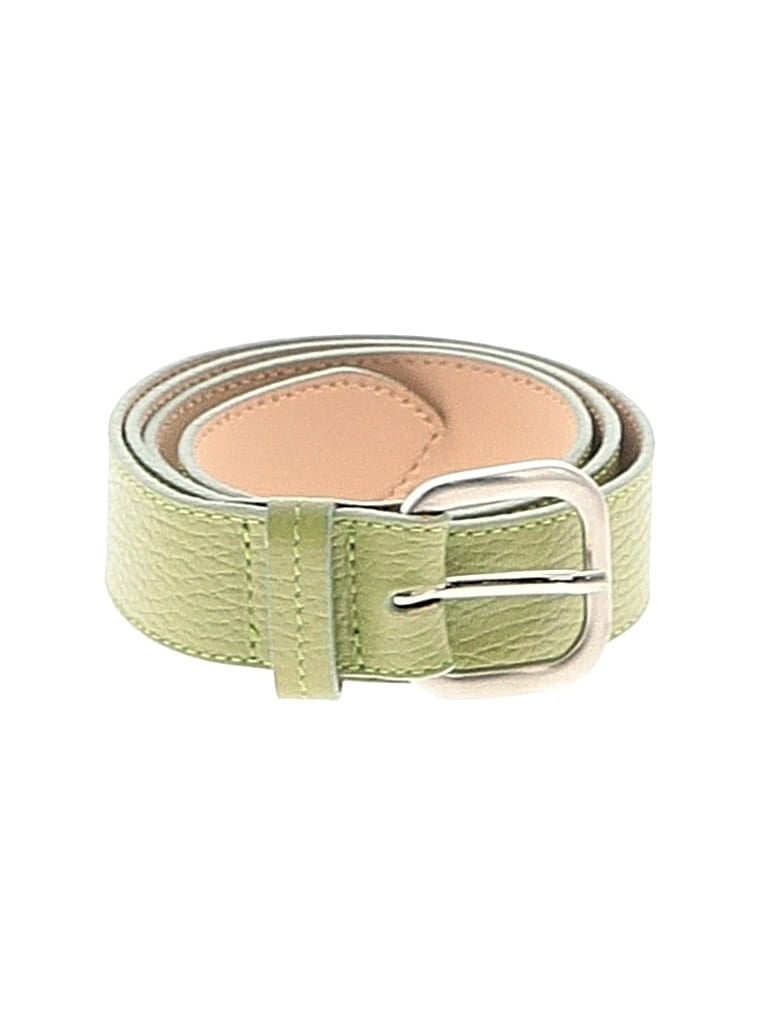 Pre-owned Talbots Leather Belt In Green