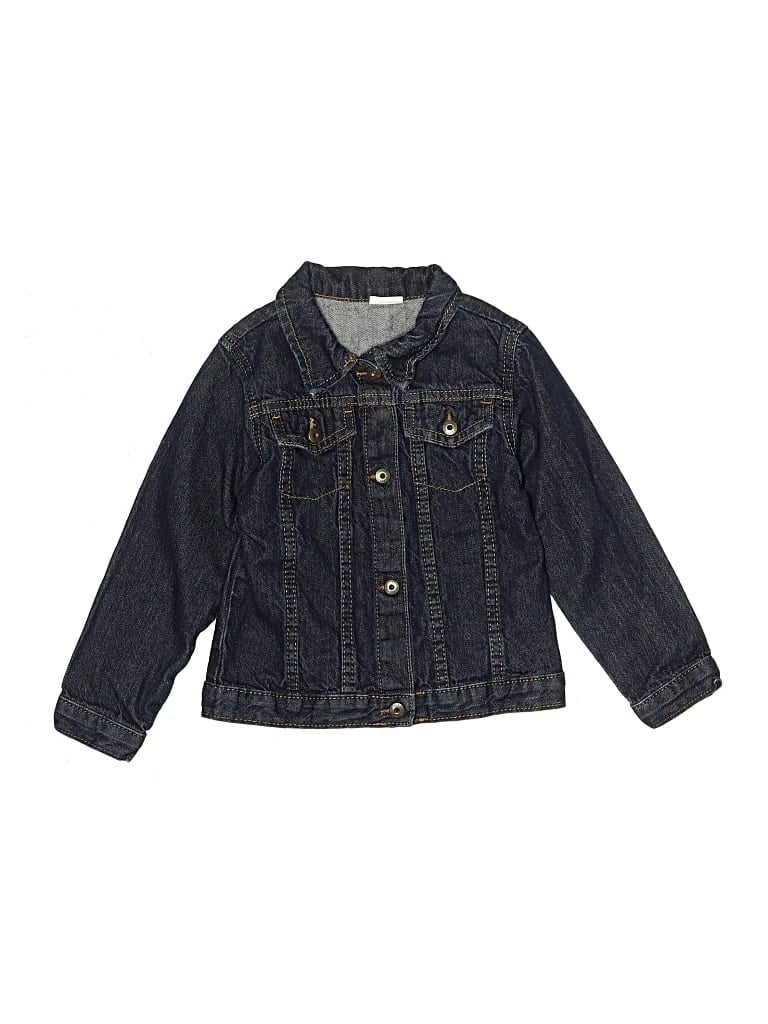 Pre-owned Wrangler Jeans Co Babies' Denim Jacket In Blue