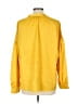 Laundry by Shelli Segal 100% Polyester Yellow Long Sleeve Blouse Size L - photo 2