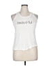 Cupio 100% Viscose White Sleeveless Blouse Size XL - photo 1