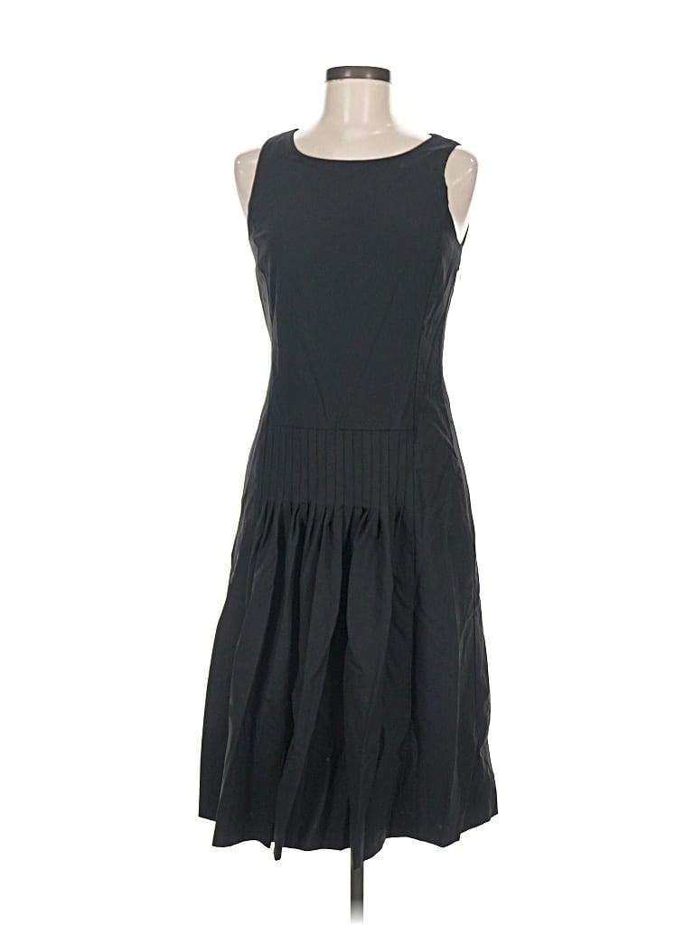Pre-owned Theory Cocktail Dress In Black