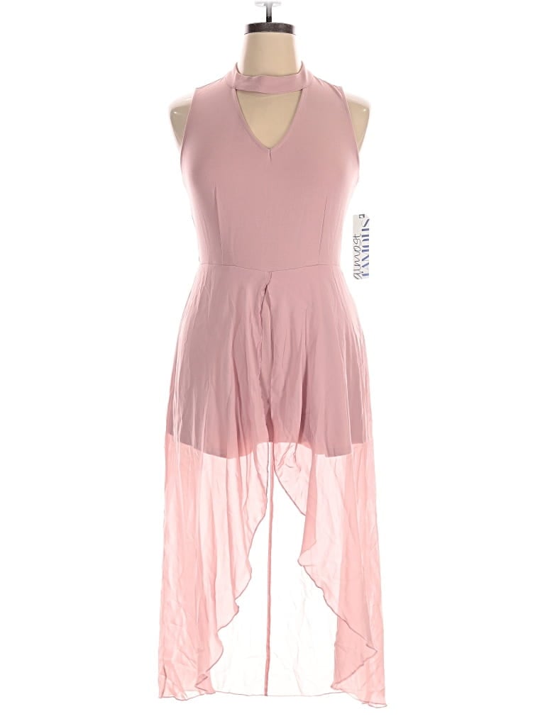 Pre-owned Almost Famous Cocktail Dress In Pink