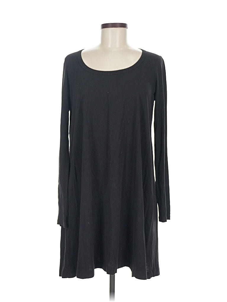 Pre-owned Joan Vass Casual Dress In Black