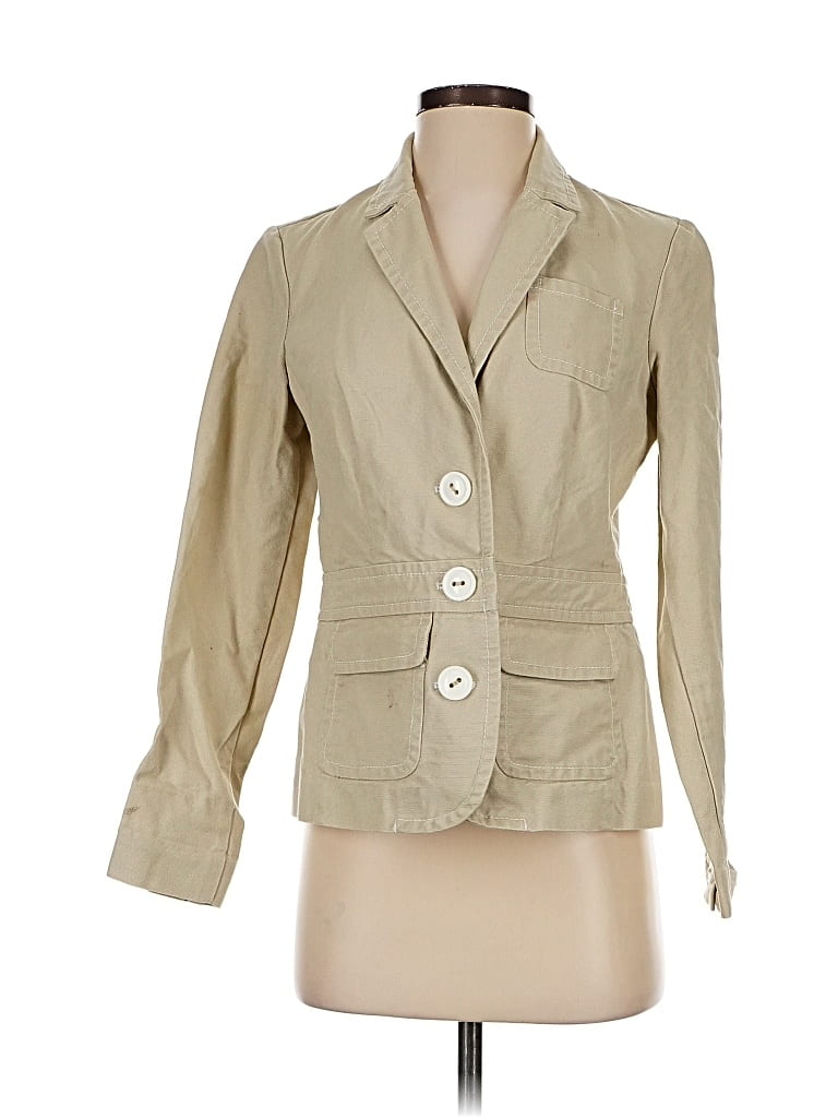 Pre-owned Tommy Hilfiger Blazer Jacket In Brown