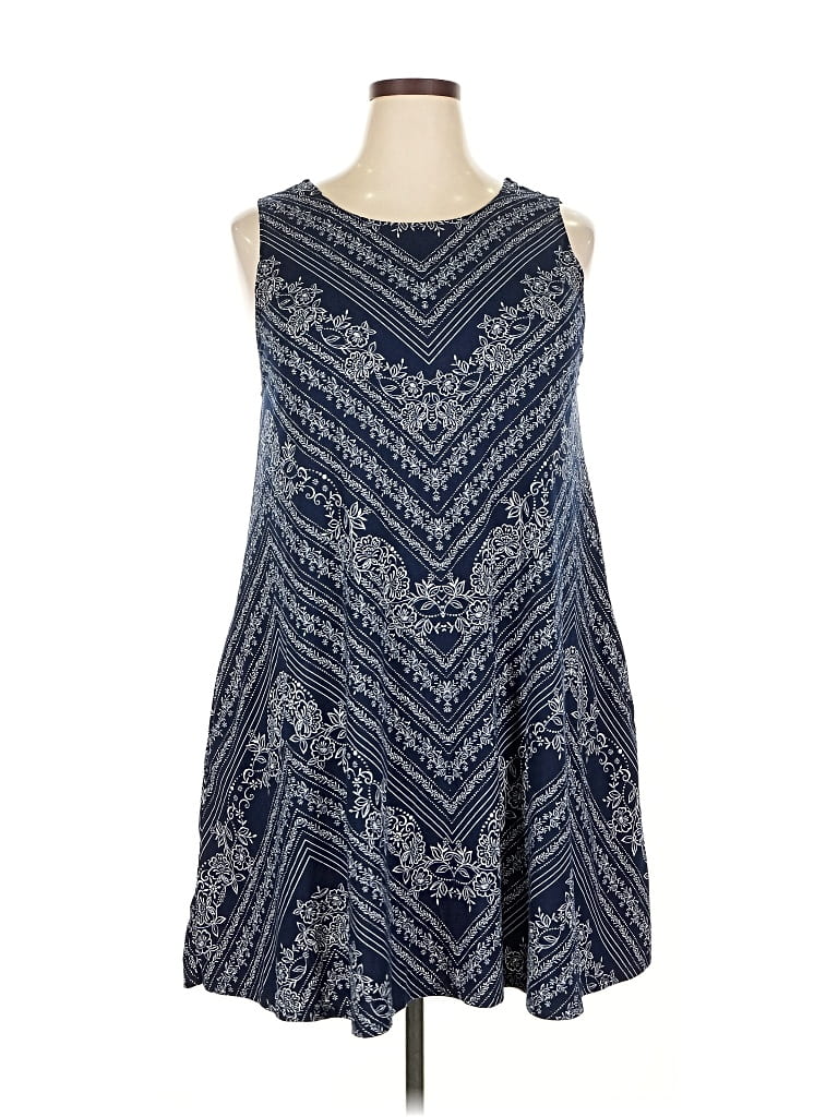 Pre-owned Nine Britton Casual Dress In Blue