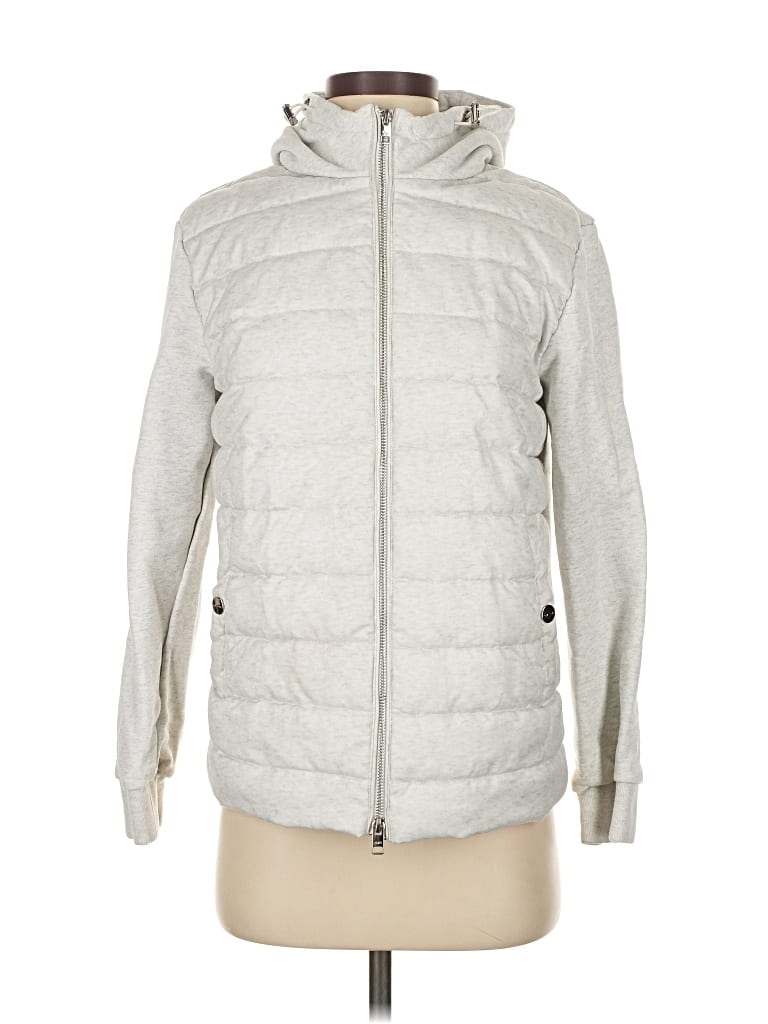 Pre-owned H&m Snow Jacket In Silver
