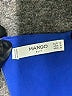 Mango Solid Blue Casual Dress Size 6 - photo 6