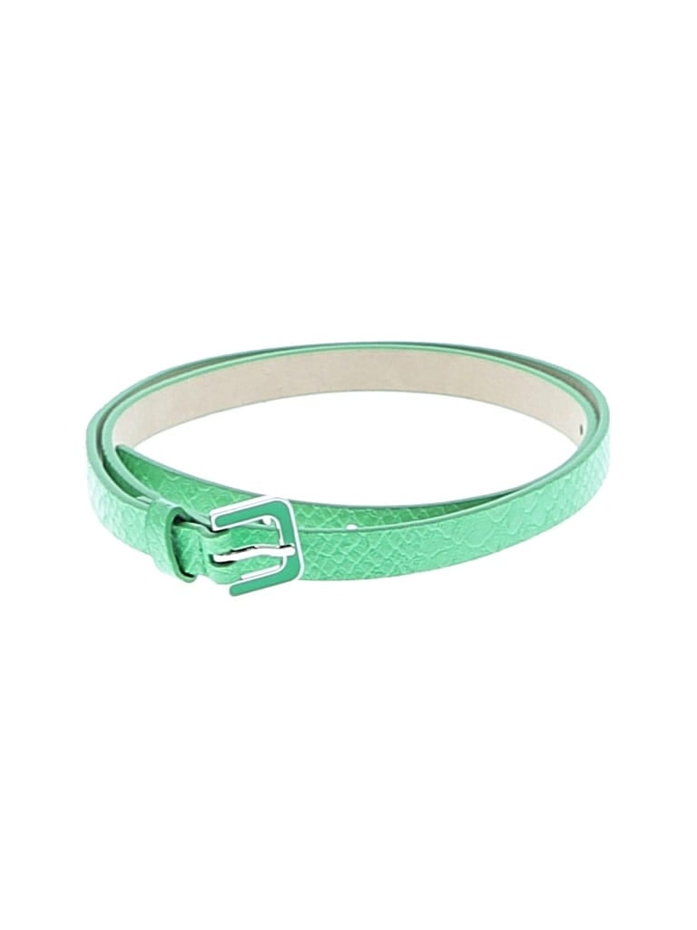 Pre-owned Unbranded Belt In Green