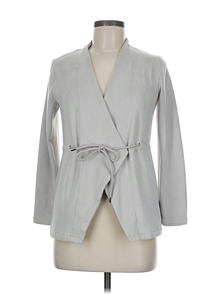 Pre-owned Thread & Supply Blazer Jacket In Gray