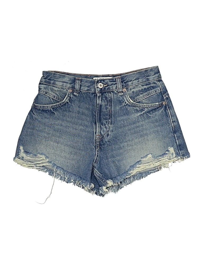 Pre-owned We The Free Denim Shorts In Blue