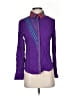 Assorted Brands Color Block Purple Long Sleeve Blouse Size S (estimated) - photo 1