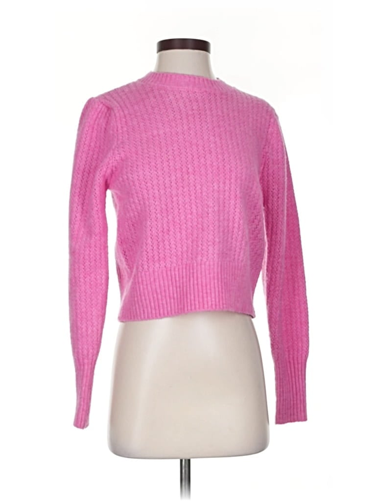 Pre-owned Elodie Pullover Sweater In Pink
