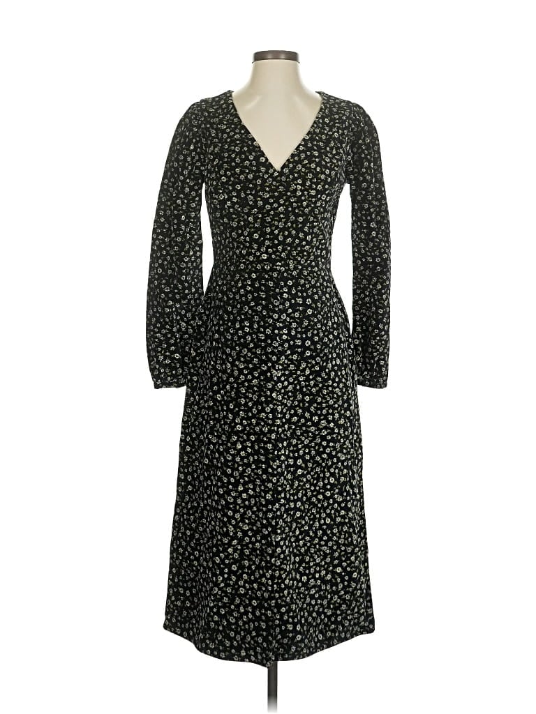 Pre-owned Amuse Society Casual Dress In Black