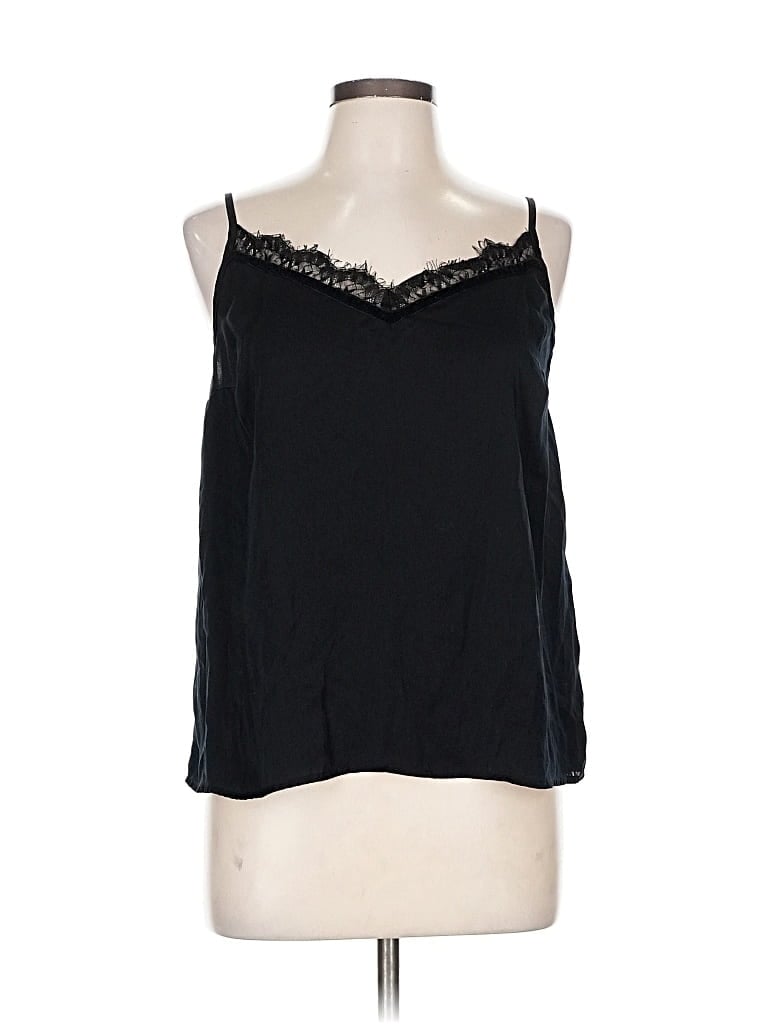 Pre-owned Abercrombie & Fitch Sleeveless Blouse In Black