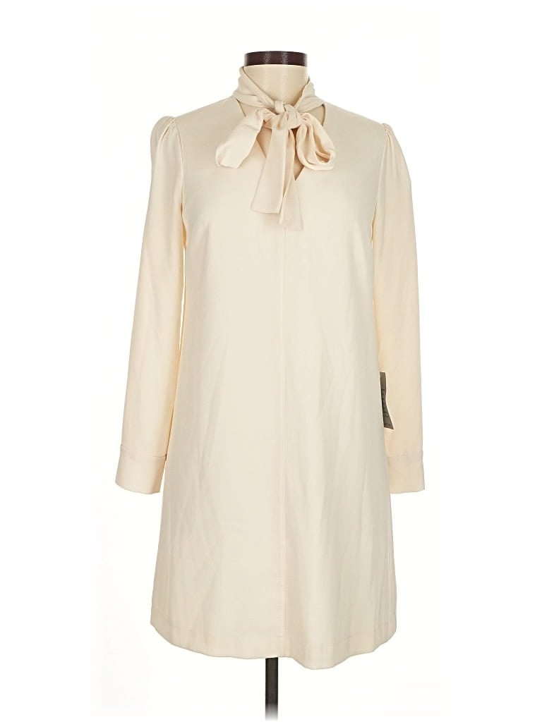 Pre-owned Gal Meets Glam Casual Dress In White