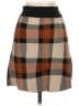 RODEBJER Plaid Brown Casual Skirt Size XS - photo 1