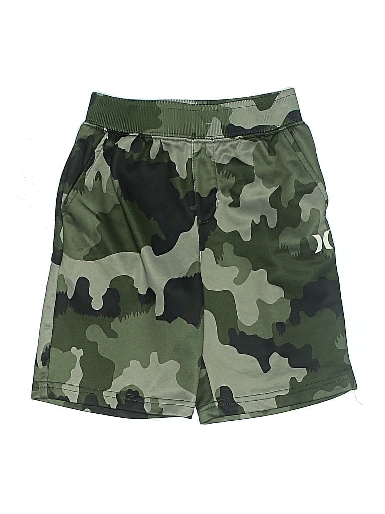 Pre-owned Hurley Kids'  Athletic Shorts In Green