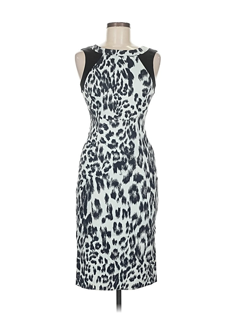 Pre-owned Karen Millen Cocktail Dress In Gray